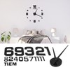 Wall Clock Large DIY Home Living Room Modern Art Decoration