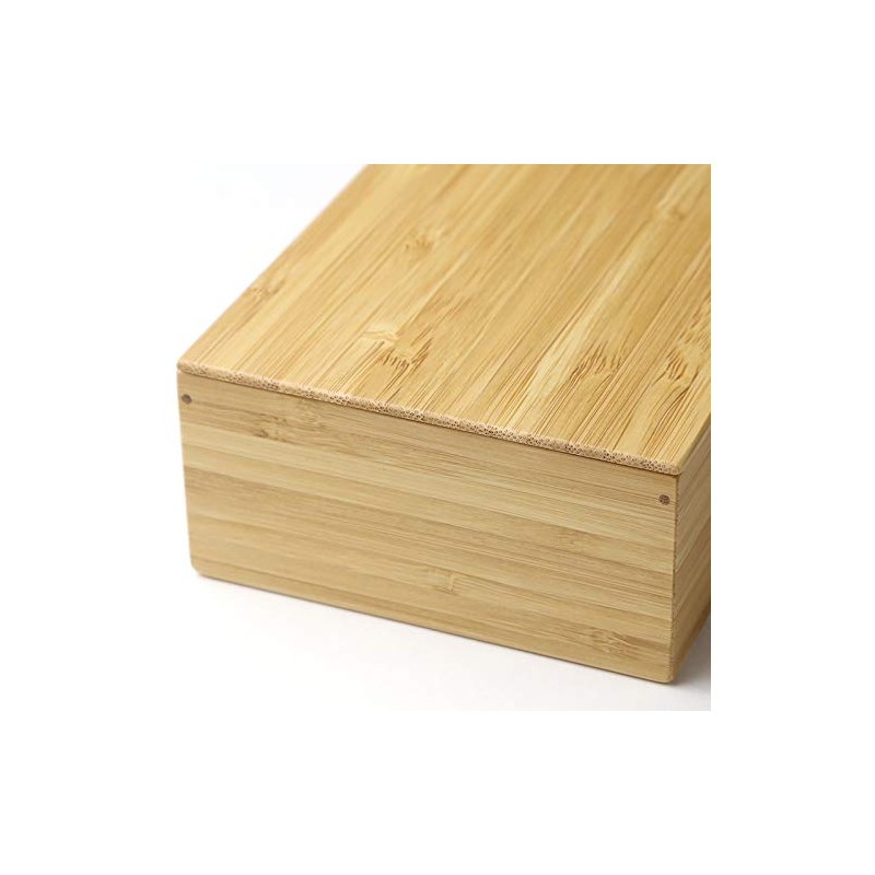 Kochosai Kosuge 1-Tier Lunch Box, Natural