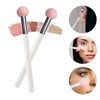 2Pcs Mushroom Sponge Makeup Brushes Cute Pink Mushroom Head Makeup