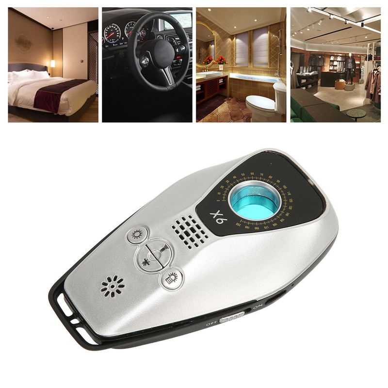 Camera Bug Detector Adjustable Sensitivity Prevent Candid Prevent Eavesdropping Portable