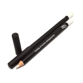 She Makeup 2pcs x WP20 Pearl White WaterProof Eye & Lip Liner Pencil Eyeliner Lipliner 0.04 oz / 1.2g + Zipper Bag