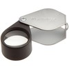 Eschenbach 117610 - Metal foldable magnifier, aplanatic lens, Dimensions Lens: