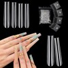 Individual Size 3 5 6 7 Full Cover Square Nail
