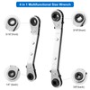 Valve Core Remover Installer Tool & HVAC Service Wrench Set