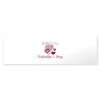 CafePress Babys 1St Valentines Day Bumper Sticker 10"x3" Rectangle Bumper