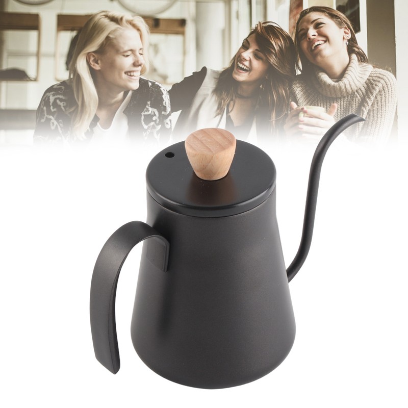 Coffee Kettle 304 Stainless Steel Gooseneck Spout Coffee Pot with