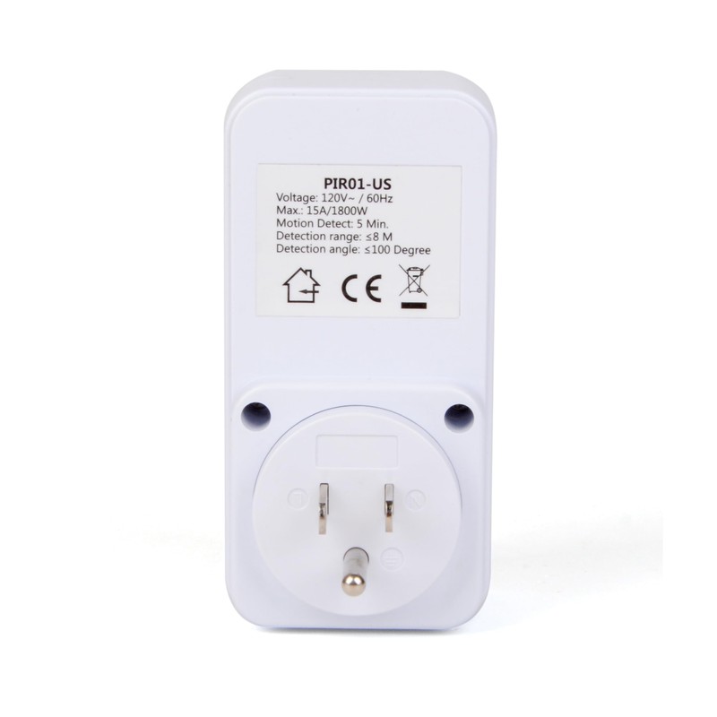 SummitLink Motion Activated Power Socket Electrical Outlet Heavy Duty Switch