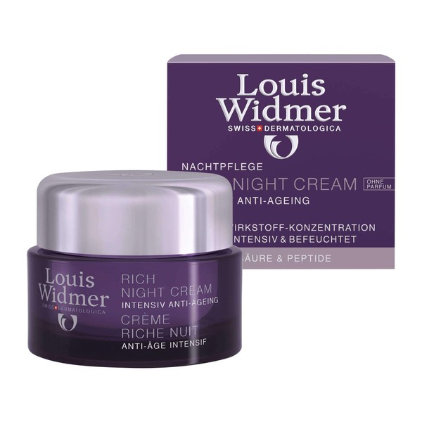 Louis Widmer Rich Night Cream Anti-Ageing 50ml