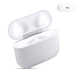Quevati Wireless Charging Case Compatible with Air Pods 3, Wireless Charging Case Original Replacement Bluetooth Pairing Sync Button