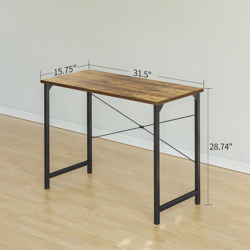 CubiCubi Computer Desk, 32 inch Small Home Office Desk for