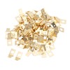 100PCS Quick Disconnect Connectors Non Insulated Solderless Adapters 10 Stud