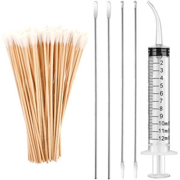 Tonsil Stone Removal Set Includes 4 Stainless Steel Tonsil Stone