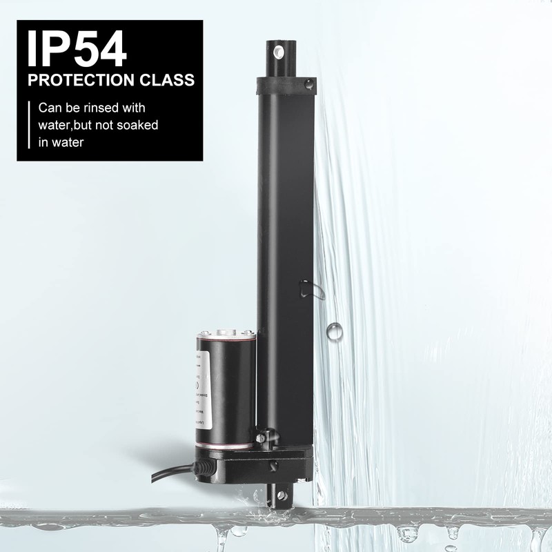 DC HOUSE 1000N High Speed 14mm/s Black Actuator Motor 4