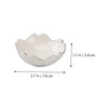 GRIRIW Cherry Blossom Petal Plate 6pc Set of Ceramic Sauce