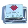 Kiss Me Im Irish Italian Charm