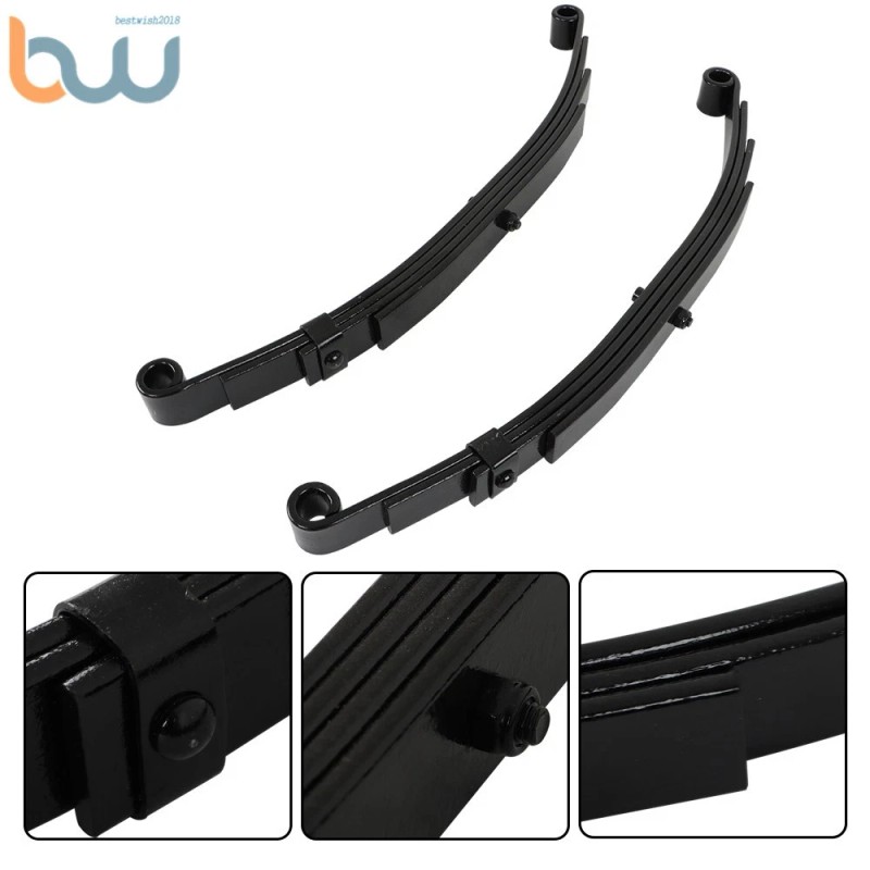 TINVHY Pack of 4 For 5000 lbs Axle Trailer Leaf