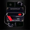 50A Circuit Breaker, Ampper Surface Mount DC 12V-48V Waterproof Thermal