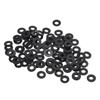PATIKIL M4 Nylon Flat Washers 100-Pack 4mm Inner Diameter 9mm