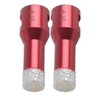 2Pcs Hole Saws Bit Diamond M14 Female Thread Angle Grinder