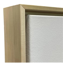 SUNBELT Natural Poplar Wood Floater Frame for 1.5" Deep Canvas (FOR CANVAS SIZE 11x14)