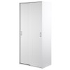 Tvilum 2 Sliding Doors, White Wardrobe