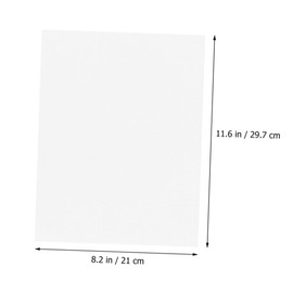 Operitacx 15pcs Transparent Film Sheets for Printers Transparency Paper for Plate Making and Digital Crafts Compatible with Epson and More