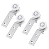 KIBBEH Sliding Closet Door Roller Kit – 4 Pack 20mm