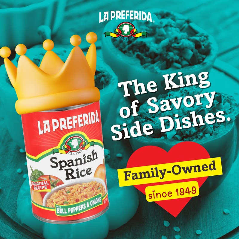 La Preferida Canned Spanish Rice - Quick & Easy, Robust