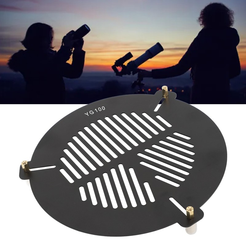 Telescope Focusing Mask Aluminum Alloy Lightweight Focusing Fishbone Plate for
