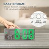 Upgraded Digital LED Alarm Clock, Ankilo Electronic Desktop Clock with
