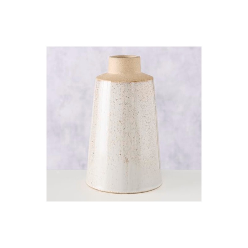 Boltze Catrinia 2026124 Vase (Container in Beige & Light Grey,
