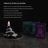 80 Pcs Backflow Incense Cones 8 Mixed Natural Scents Sandalwood