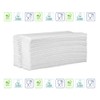 Premium C-Fold Paper Hand Towels, 2 Ply, 31x21cm, 2 x