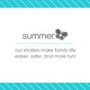 Summer Infant Ingenuity 3Dlite Convenience Stroller,Jet Black–Lightweight Stroller with Aluminum