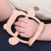 Korean-Made PETINUBE Baby Wrist Teether – Silicone Anti-Drop Teething Toy