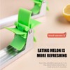 Effortless Stainless Steel Melon Slicing Tool with Windmill Cutter, Baller