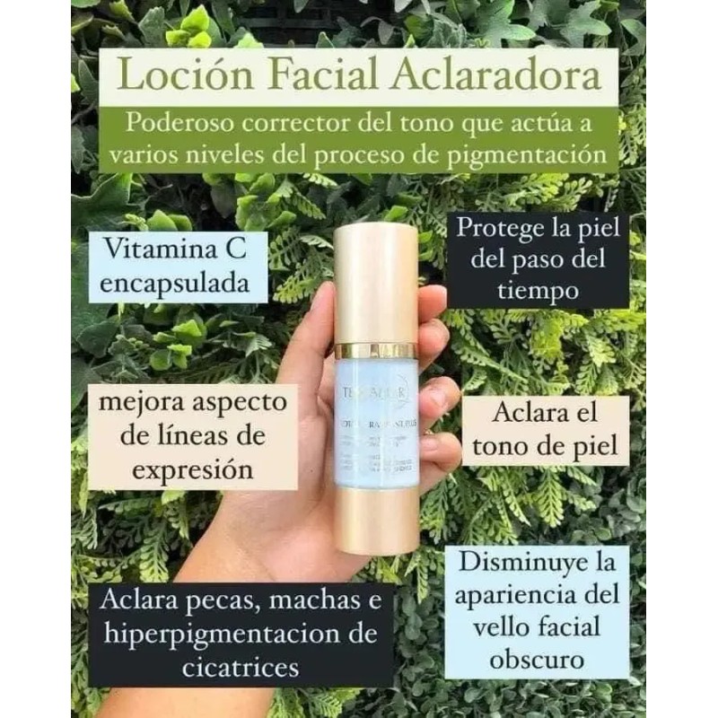 Totally Radiant Plus Terramar Loción Facial Aclaradora 30mls