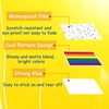 MEPLUM Pride Stickers, 200 PCS Rainbow Pride Sticker Bulk for