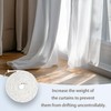 10 Meter Curtain Weights, Weights For Hems Durable, Easy to