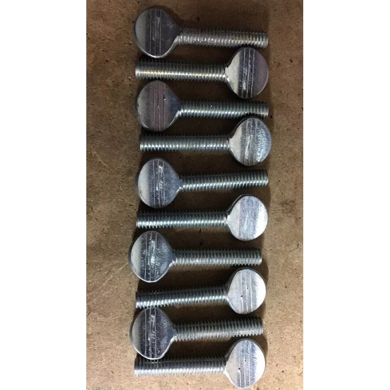 Accurate 5/16-18 X 1-1/4 Thumb Screws 2” Overall Spade Head
