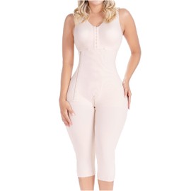 Sonryse 014 Postpartum Post Surgery Girdles for Women Fajas Colombianas Reductoras y Moldeadoras para Mujer Beige Large