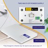 Digital Kitchen Scale K28H – Ultra-Slim Design, Precise 1g–15kg Measurement,