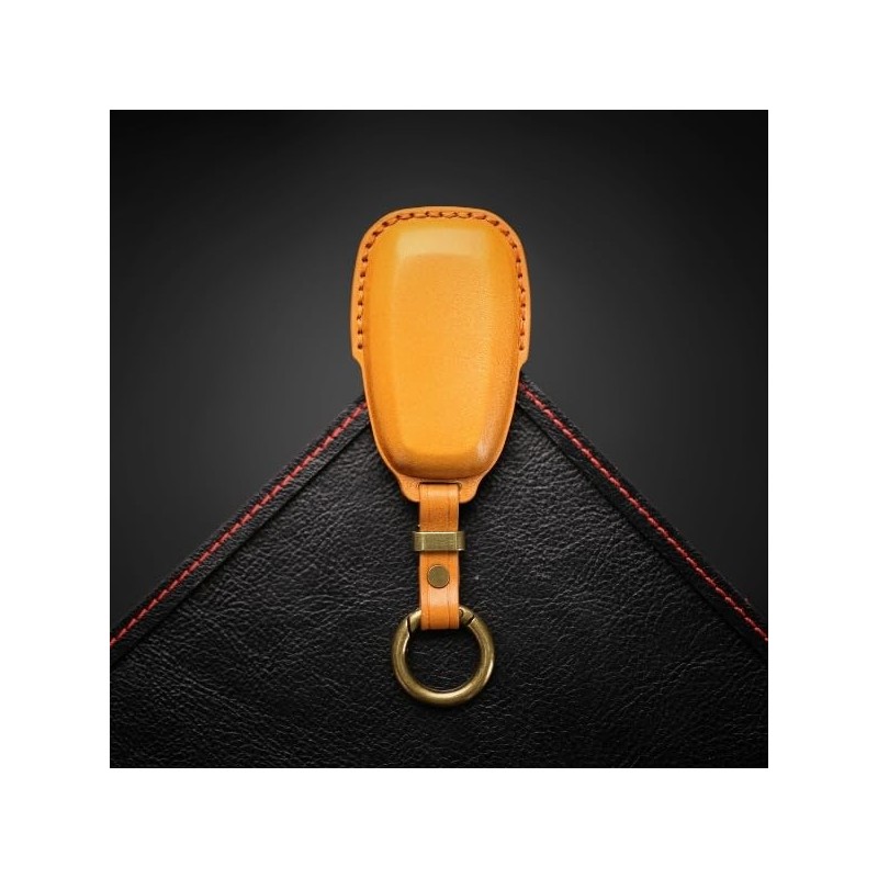 smasol Smart Key Case, Genuine Leather, Key Cover, Crosstrek/Forester/Revorg/Impreza Compatible