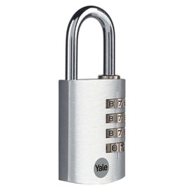 Yale - YE3CB/38/131/1/S Standardsicherheit 38 mm Aluminium -Kombination Vorhängeschlos