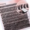 Eyelash Extensions Set, Artificial Eyelashes, Natural DIY Eyelash Extension Cluster