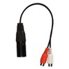 XLR Splitter Cable 3 Pin XLR Male to 2 RCA
