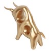 Bull Sculpture Ornaments Exquisite Details Smoother Lines Lucky Home Decorations