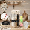24 PCS Sourdough Starter Kit w/ 34oz Sourdough Starter Jar,
