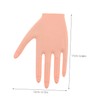 Healeved Practice Hand for Manicure Training Flexible Acrylic Nail Art