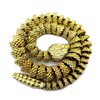 Brass Snake Statue Sculpture Frgurine Gift for Snake Lover Desktop